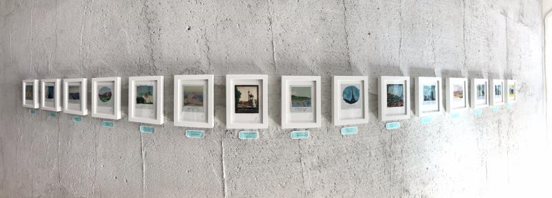 Viaggi in Sintesi - Polaroid Sintetiche in mostra